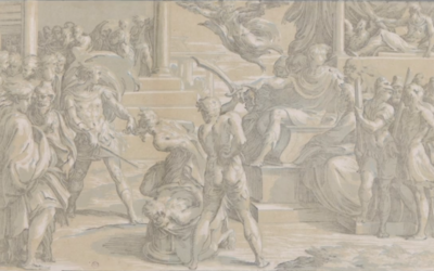 Antonio da Trento’s “Martyrdom of Two Saints”